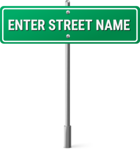 custom street sign creator